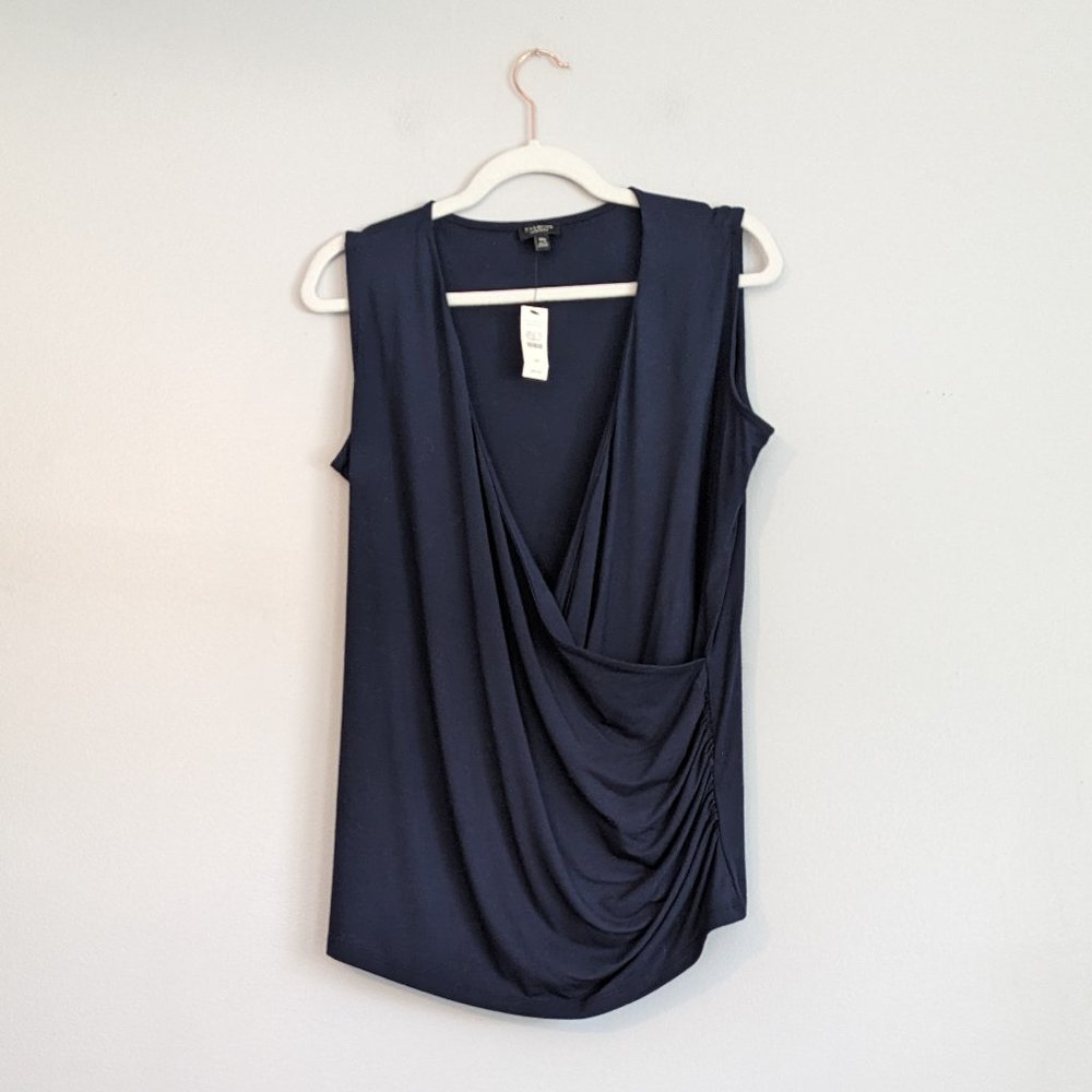 NWT Talbots Dark Blue Tank Top size 1X Petite